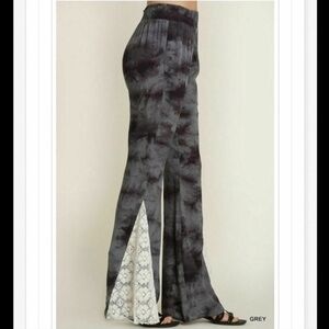 Umgee (Gray) Tie Dye Bell Bottoms BRAND NEW